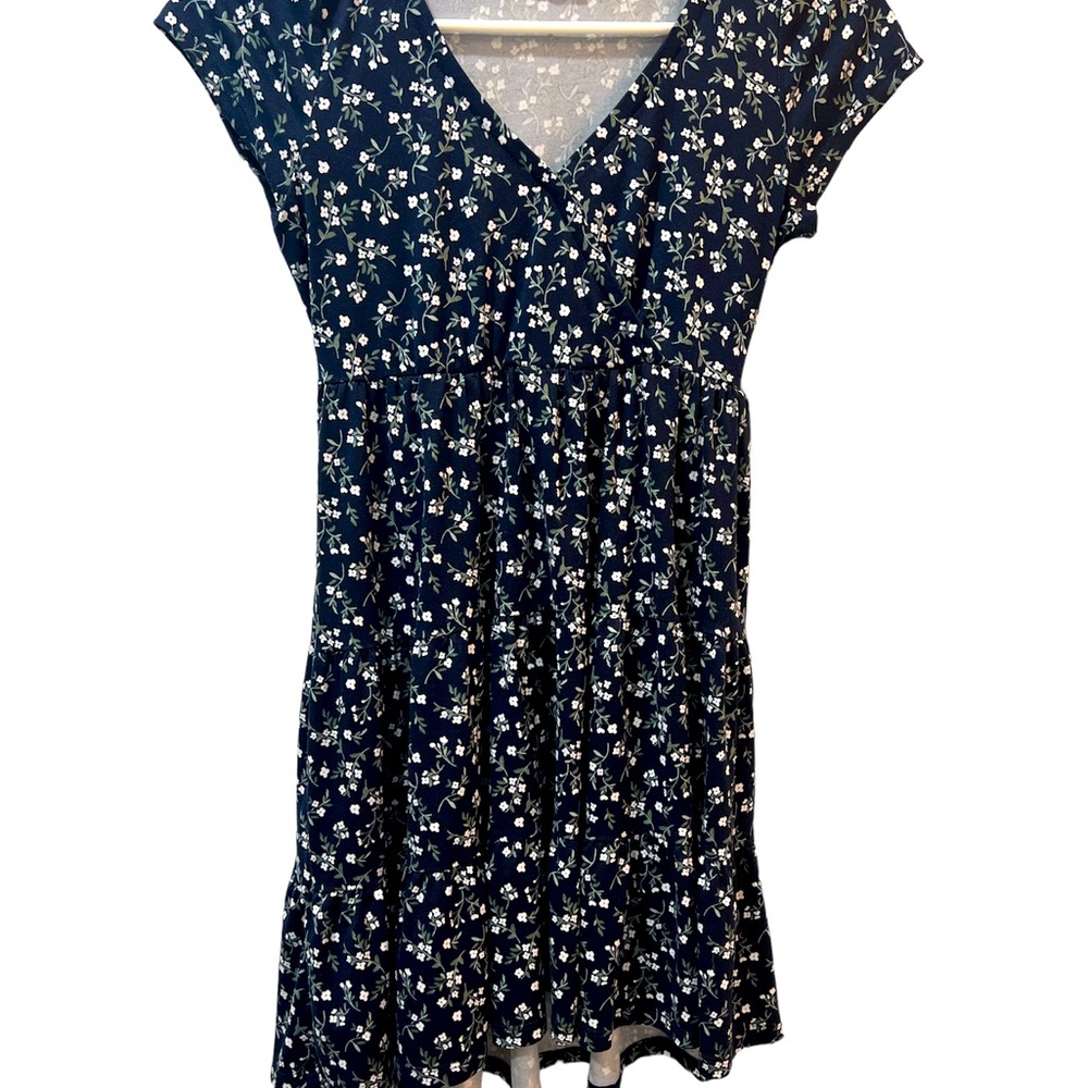 Aeropostale Navy XS Floral Dress